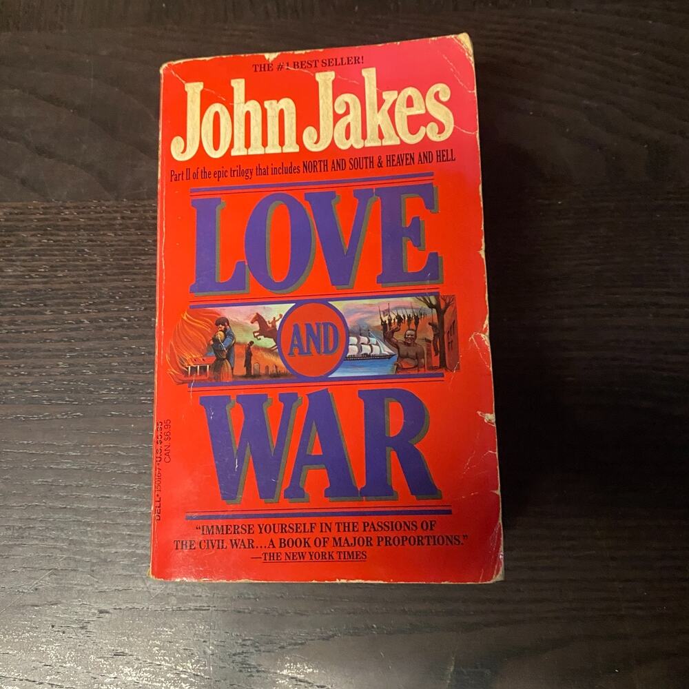 Love and War by John Jakes (1985, Mass Market)
